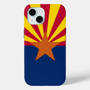 Apple iPhone 15 Case-Mate mit Arizona-Flagge Hülle