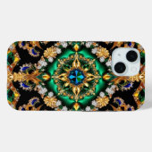 Apple iPhone 15 Case-Mate mit brasilianischen Farb Hülle (Rückseite (Horizontal))