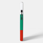 Apple iPhone 15 Case-Mate mit bulgarischer Flagge Hülle (Rückseite / Links)
