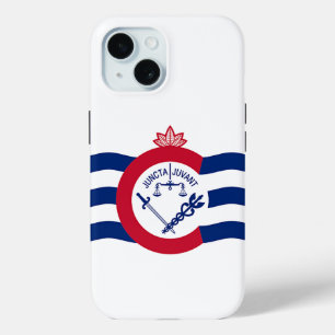Apple iPhone 15 Case-Mate mit Cincinnati-Flagge Hülle