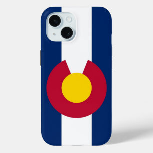 Apple iPhone 15 Case-Mate mit Colorado-Flagge Hülle