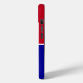 Apple iPhone 15 Case-Mate mit Dallas-Flagge Hülle (Rückseite / Links)