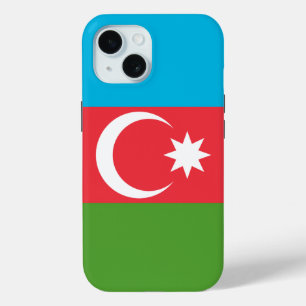 Apple iPhone 15 Case-Mate mit der Flagge Aserbaids Hülle