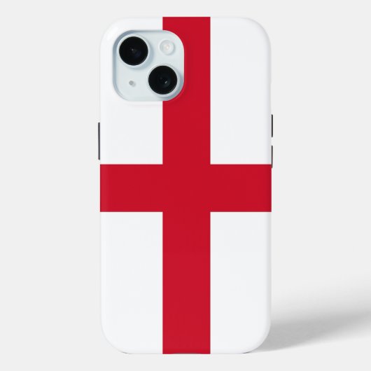 Apple iPhone 15 Case-Mate mit der Flagge Englands Hülle (Rückseite)