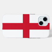 Apple iPhone 15 Case-Mate mit der Flagge Englands Hülle (Rückseite (Horizontal))