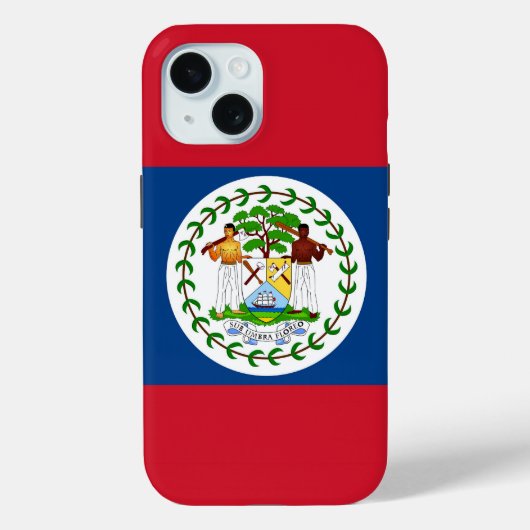Apple iPhone 15 Case-Mate mit der Flagge von Beliz Hülle (Rückseite)