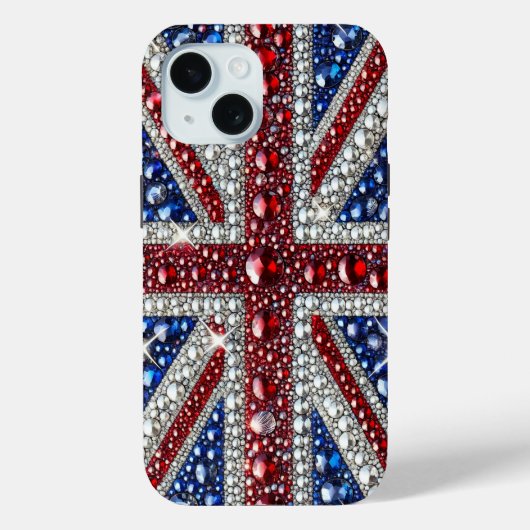 Apple iPhone 15 Case-Mate mit Farben des Vereinigt Hülle (Rückseite)
