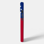Apple iPhone 15 Case-Mate mit georgischer Flagge Hülle (Rückseite / Links)