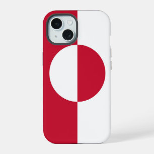 Apple iPhone 15 Case-Mate mit grönländischer Flagg Hülle