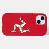 Apple iPhone 15 Case-Mate mit Isle of Man Hülle (Rückseite (Horizontal))