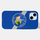Apple iPhone 15 Case-Mate mit Las Vegas-Flagge Hülle (Rückseite (Horizontal))