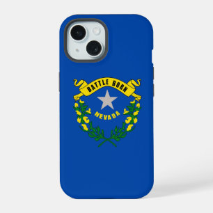 Apple iPhone 15 Case-Mate mit Nevada-Flagge Hülle