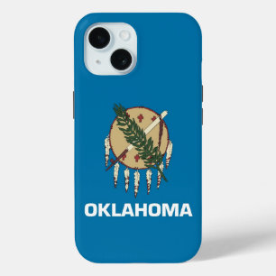 Apple iPhone 15 Case-Mate mit Oklahoma-Flagge Hülle