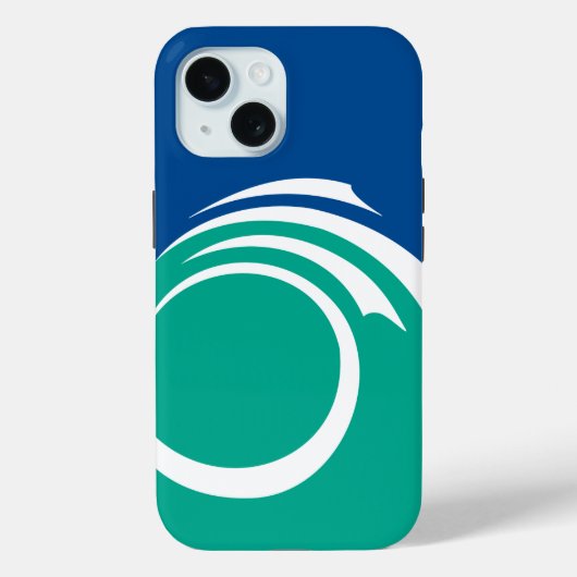 Apple iPhone 15 Case-Mate mit Ottawa-Flagge Hülle (Rückseite)