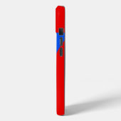 Apple iPhone 15 Case-Mate mit puerto-ricanischer F Hülle (Rückseite / Links)