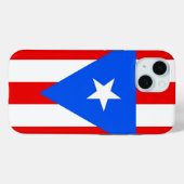 Apple iPhone 15 Case-Mate mit puerto-ricanischer F Hülle (Rückseite (Horizontal))