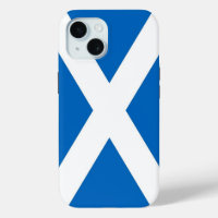 Apple iPhone 15 Case-Mate mit schottischer Flagge