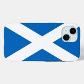 Apple iPhone 15 Case-Mate mit schottischer Flagge Hülle (Rückseite (Horizontal))