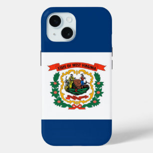 Apple iPhone 15 Case-Mate, West Virginia-Flagge Case-Mate iPhone Hülle