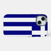 Apple iPhone 15 Case-Mate with Greece flag Hülle (Rückseite (Horizontal))