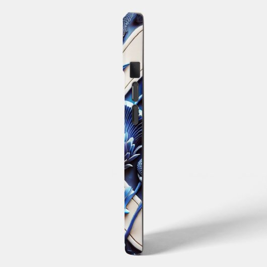 Apple iPhone 15 Case-Mate with Scottish Thistles Case-Mate iPhone Hülle (Rückseite / Links)