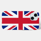 Apple iPhone 15 Case-Mate with United Kingdom flag Hülle (Rückseite (Horizontal))