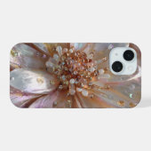 Apple iPhone 15 Crystal Floral Design Hülle (Rückseite (Horizontal))