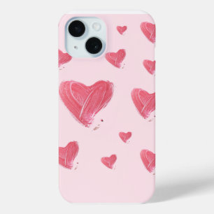 Apple Iphone 15 Handyhülle Pinky Herz Design Case-Mate iPhone Hülle