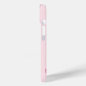 Apple Iphone 15 Hülle Pink Ribbon Design. (Rückseite / Links)