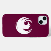 Apple iPhone 15 Plus Case-Mate, Phoenix-Flagge Case-Mate iPhone Hülle (Rückseite (Horizontal))