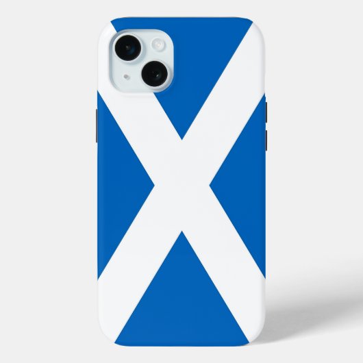 Apple iPhone 15 Plus Case, Scotland flag Case-Mate iPhone Hülle (Rückseite)