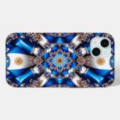 Apple iPhone 15 Plus Hülle, Argentinien Farben Case-Mate iPhone Hülle (Rückseite (Horizontal))