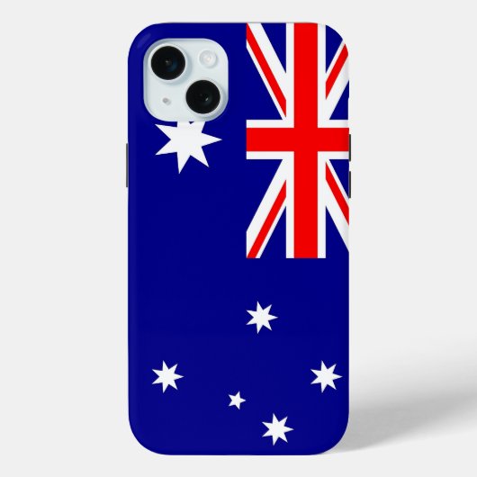 Apple iPhone 15 Plus Hülle, australische Flagge Case-Mate iPhone Hülle (Rückseite)