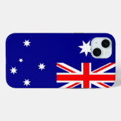 Apple iPhone 15 Plus Hülle, australische Flagge Case-Mate iPhone Hülle (Rückseite (Horizontal))