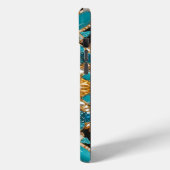 Apple iPhone 15 Plus Hülle, Bahamas Farben Case-Mate iPhone Hülle (Rückseite / Links)