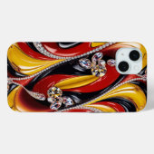 Apple iPhone 15 Plus Hülle, Belgien Farben Case-Mate iPhone Hülle (Rückseite (Horizontal))