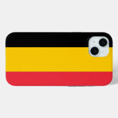 Apple iPhone 15 Plus Hülle, belgische Flagge Case-Mate iPhone Hülle (Rückseite (Horizontal))