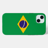 Apple iPhone 15 Plus Hülle, Brasilien-Flagge Case-Mate iPhone Hülle (Rückseite (Horizontal))