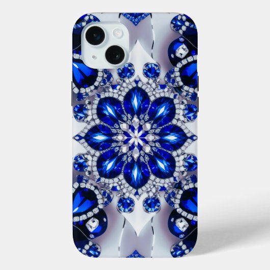 Apple iPhone 15 Plus Hülle, Finnland Farben Case-Mate iPhone Hülle (Rückseite)