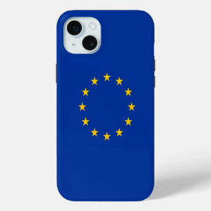 Apple iPhone 15 Plus Hülle, Flagge der Europäische Hülle