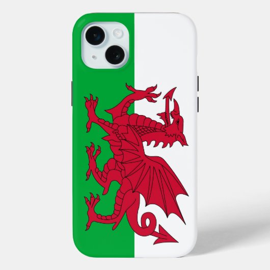 Apple iPhone 15 Plus Hülle, Flagge von Wales Case-Mate iPhone Hülle (Rückseite)