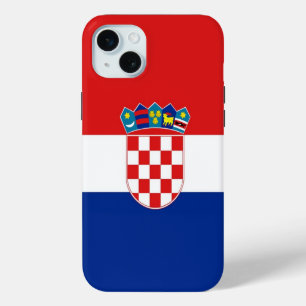 Apple iPhone 15 Plus Hülle, kroatische Flagge Case-Mate iPhone Hülle