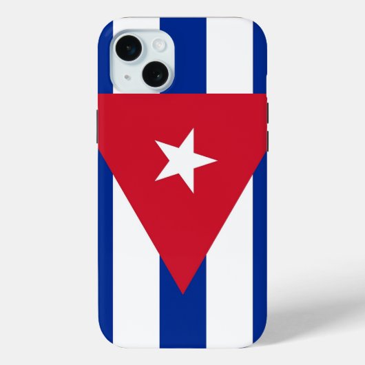 Apple iPhone 15 Plus Hülle, Kubas Flagge Case-Mate iPhone Hülle (Rückseite)