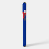 Apple iPhone 15 Plus Hülle, Kubas Flagge Hülle (Linke Seite)