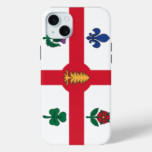 Apple iPhone 15 Plus Hülle, Montreal-Flagge Case-Mate iPhone Hülle