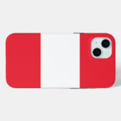 Apple iPhone 15 Plus Hülle, Österreich-Flagge Case-Mate iPhone Hülle (Rückseite (Horizontal))