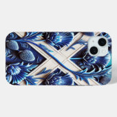 Apple iPhone 15 Plus Hülle, Schottische Disteln Case-Mate iPhone Hülle (Rückseite (Horizontal))