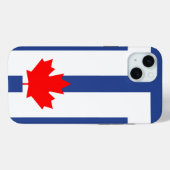 Apple iPhone 15 Plus Hülle, Toronto-Flagge Case-Mate iPhone Hülle (Rückseite (Horizontal))