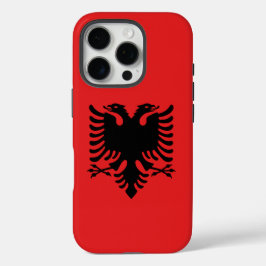 Apple iPhone 15 Pro Case-Mate, Albanien Flagge iPhone 16 Pro Hülle