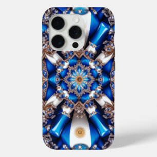 Apple iPhone 15 Pro Case-Mate, Argentinien Farben Case-Mate iPhone Hülle